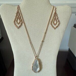 Kendra Scott Necklace and Earring Set